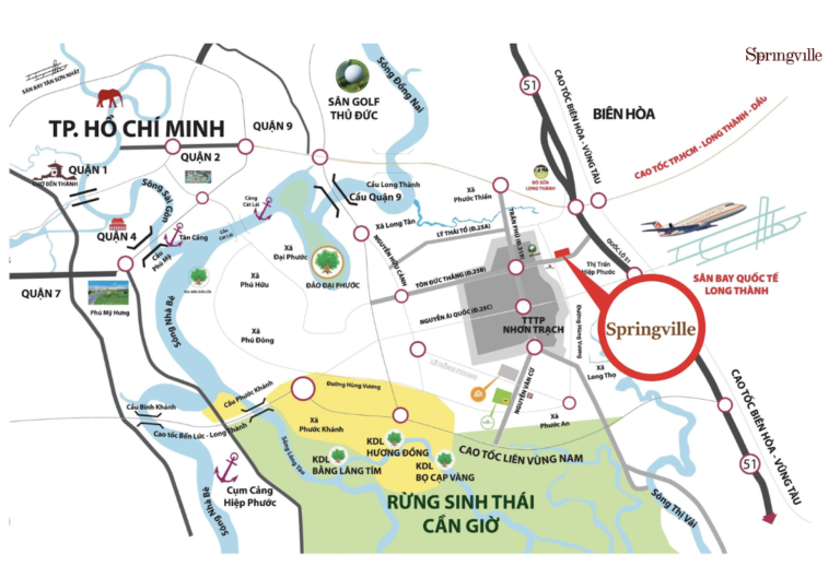 ha tang giao thong spring ville nhon trach